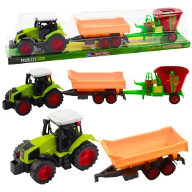   Mezőgazdasági traktor pótkocsi billenő takarmánykocsi készlet