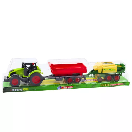 Mezőgazdasági traktor pótkocsi prés mezőgazdasági gép készlet