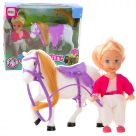 Mini baba szett lovagló jelmez nyereggel
