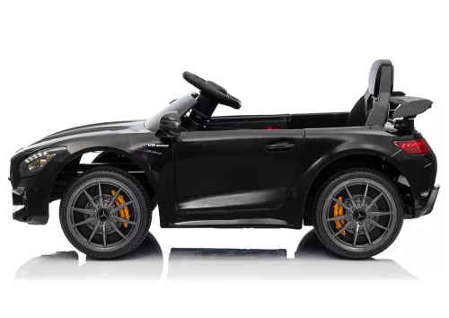 Mercedes GTR fekete akkumulátoros autó