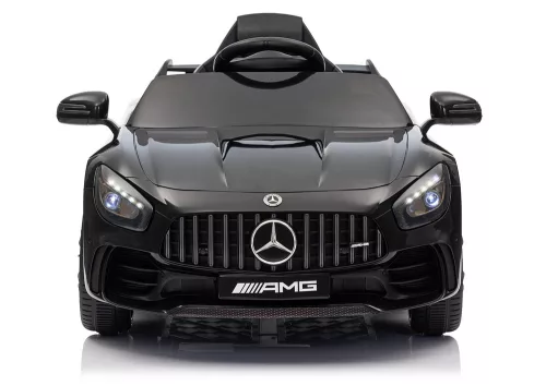 Mercedes GTR fekete akkumulátoros autó