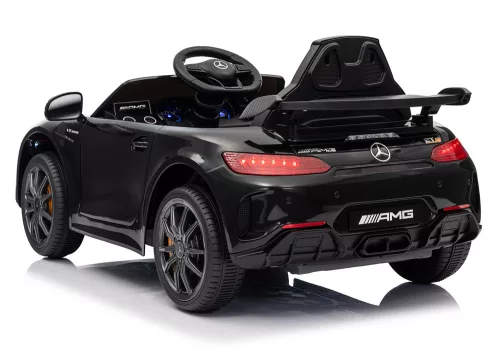 Mercedes GTR fekete akkumulátoros autó