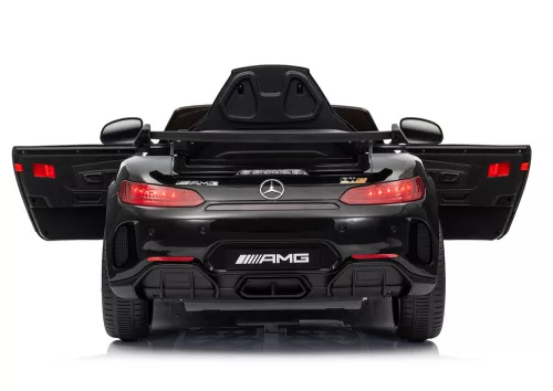 Mercedes GTR fekete akkumulátoros autó