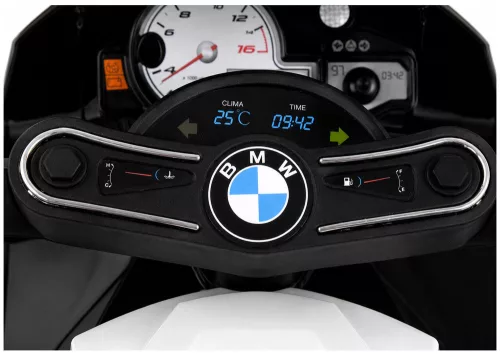 BMW S1000RR fekete motorkerékpár