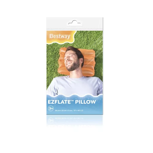 Felfújható párna 38 x 25 cm Narancssárga Bestway 52127