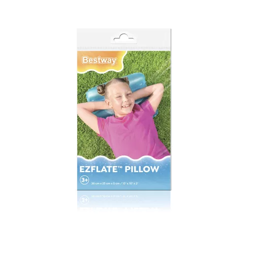 Felfújható párna 38 x 25 cm kék Bestway 52127