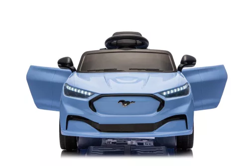Ford Mustang Mach-E kék, 24 V-os akkumulátoros autó