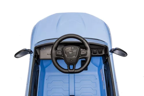 Ford Mustang Mach-E kék, 24 V-os akkumulátoros autó