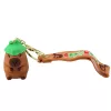 Kulcstartó Capybara figura medál karabiner gyűrű mix