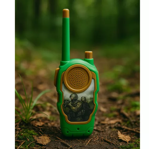 Walkie-talkie rádiók gyerekeknek, katonai, 10 méteres