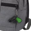 Mini pisztoly revolver kulcstartó kütyü LED fény lézer 6,5 cm