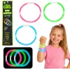 Sötétben világító neon stift fluoreszkáló karkötők csuklópántok 3 db.