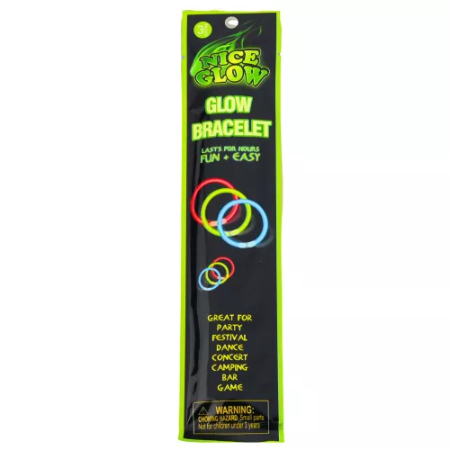 Sötétben világító neon stift fluoreszkáló karkötők csuklópántok 3 db.