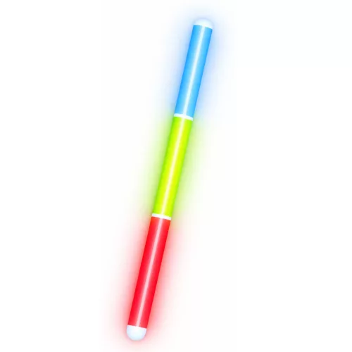 Háromszínű fluoreszkáló stift Sötétben világító neon stift 31,5 cm