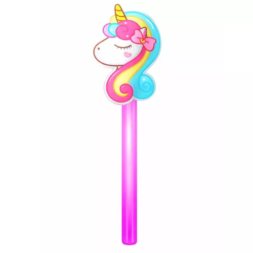 Unicorn Fluoreszkáló, Sötétben Világító Neon Pálca 25cm