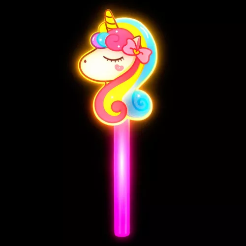 Unicorn Fluoreszkáló, Sötétben Világító Neon Pálca 25cm