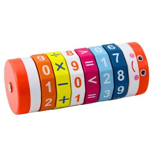 Oktató matematikai görgő gyerekeknek Nuka számoló kirakó