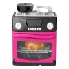 Spielküche mit Backofen, Lebensmitteln, Lichtern, Geräuschen, Rosa