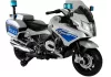 BMW Rendőrségi Motorkerékpár Ezüst - Elektromos Motorkerékpár