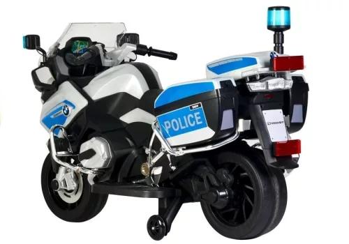 BMW Rendőrségi Motorkerékpár Ezüst - Elektromos Motorkerékpár