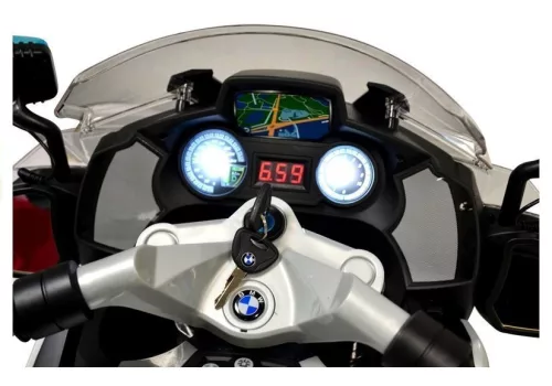 BMW Rendőrségi Motorkerékpár Ezüst - Elektromos Motorkerékpár
