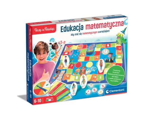 Társasjáték Oktató Matematika Tanulás Játékon keresztül Lengyel Nyelv Clementoni 50778