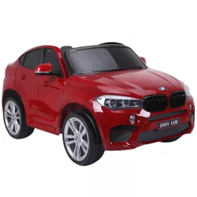ÚJ BMW X6M piros fényezés - Elektromos Ride-On