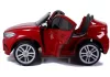 ÚJ BMW X6M piros fényezés - Elektromos Ride-On