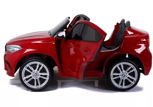 ÚJ BMW X6M piros fényezés - Elektromos Ride-On