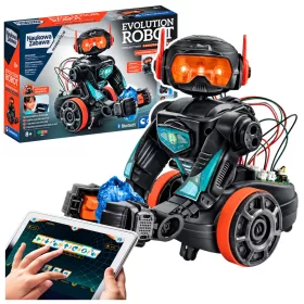   Tudományos és Játékkészlet Evolution Robot 2.0 Bluetooth Elektromos Motor Lengyel Nyelvű Clementoni 50818
