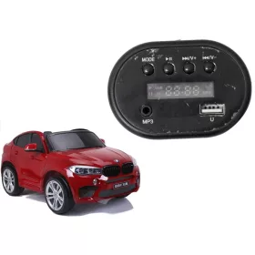 Rádió panel elektromos autóhoz BMW X6M