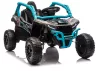 Kawasaki JS330 24V5Ah fekete és kék akkumulátoros autó