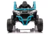 Kawasaki JS330 24V5Ah fekete és kék akkumulátoros autó