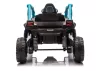 Kawasaki JS330 24V5Ah fekete és kék akkumulátoros autó
