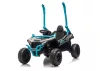 Kawasaki JS330 24V5Ah fekete és kék akkumulátoros autó