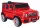 S306-1 Piros akkumulátoros autó Mercedes G63