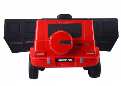 S306-1 Piros akkumulátoros autó Mercedes G63
