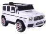 Akkumulátoros autó S306-1 Fehér Mercedes G63