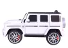 Akkumulátoros autó S306-1 Fehér Mercedes G63