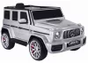 Akkumulátoros autó S306-1 Ezüst Mercedes G63