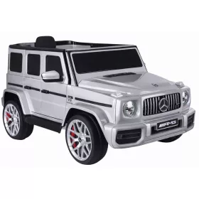 Akkumulátoros autó S306-1 Ezüst Mercedes G63