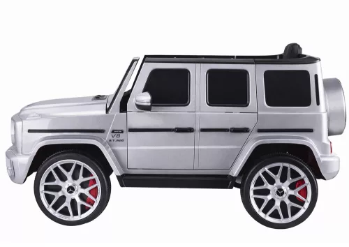 Akkumulátoros autó S306-1 Ezüst Mercedes G63