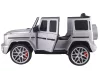 Akkumulátoros autó S306-1 Ezüst Mercedes G63