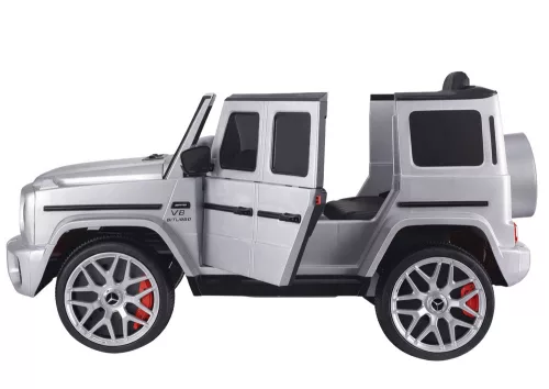 Akkumulátoros autó S306-1 Ezüst Mercedes G63