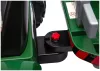 CH9959B Akkumulátoros traktor pótkocsival, sötétzöld, 24V