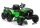 CH9959B Akkumulátoros traktor pótkocsival, világoszöld, 24V