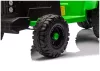 CH9959B Akkumulátoros traktor pótkocsival, világoszöld, 24V