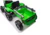 CH9959B Akkumulátoros traktor pótkocsival, világoszöld, 24V
