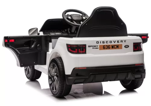 Land Rover Discovery DLS-K06 fehér akkumulátoros jármű