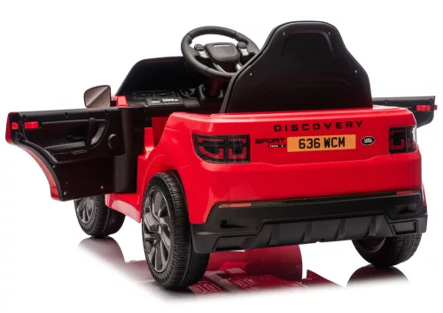 Land Rover Discovery DLS-K06 piros akkumulátoros jármű
